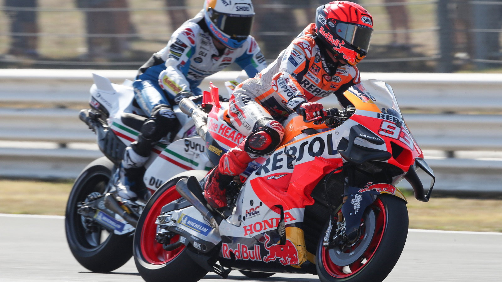 Marc Marquez, Tissot sprint race, San Marino MotoGP, 9 September