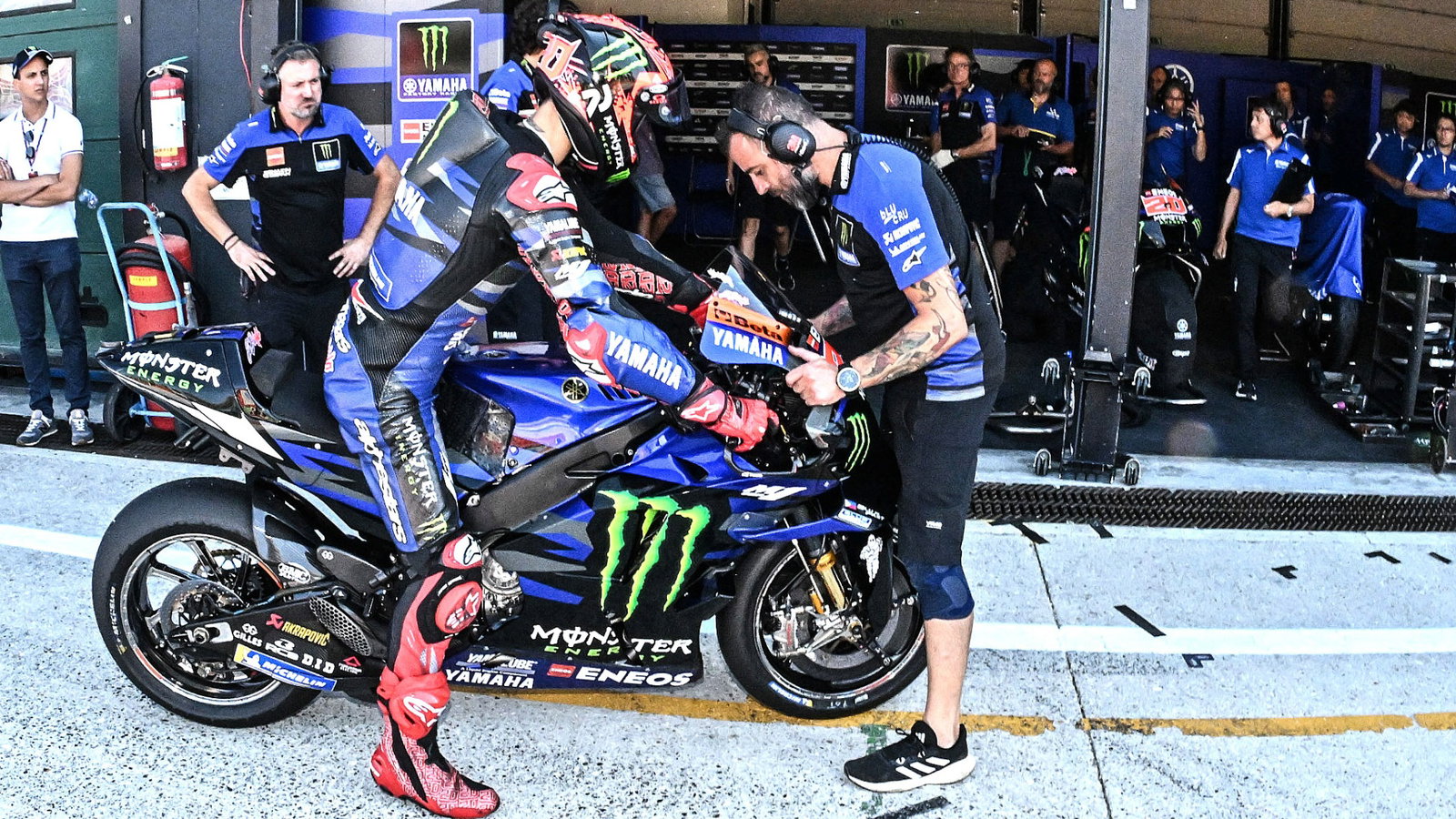 Fabio Quartararo Misano MotoGP test, 11 September