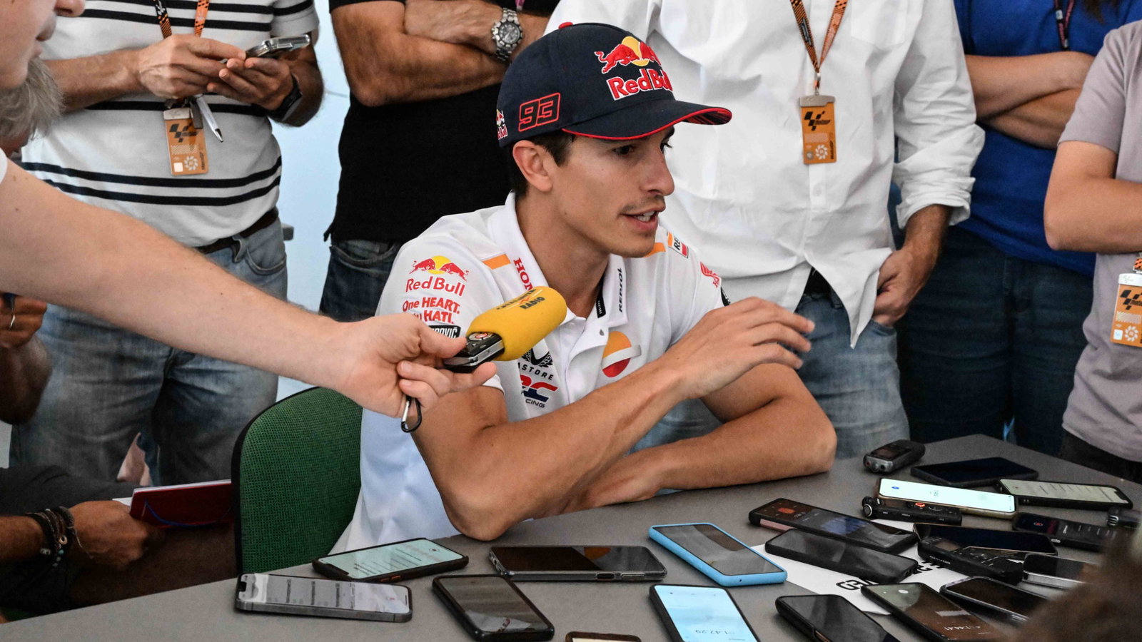 Marc Marquez Misano MotoGP test, 11 September