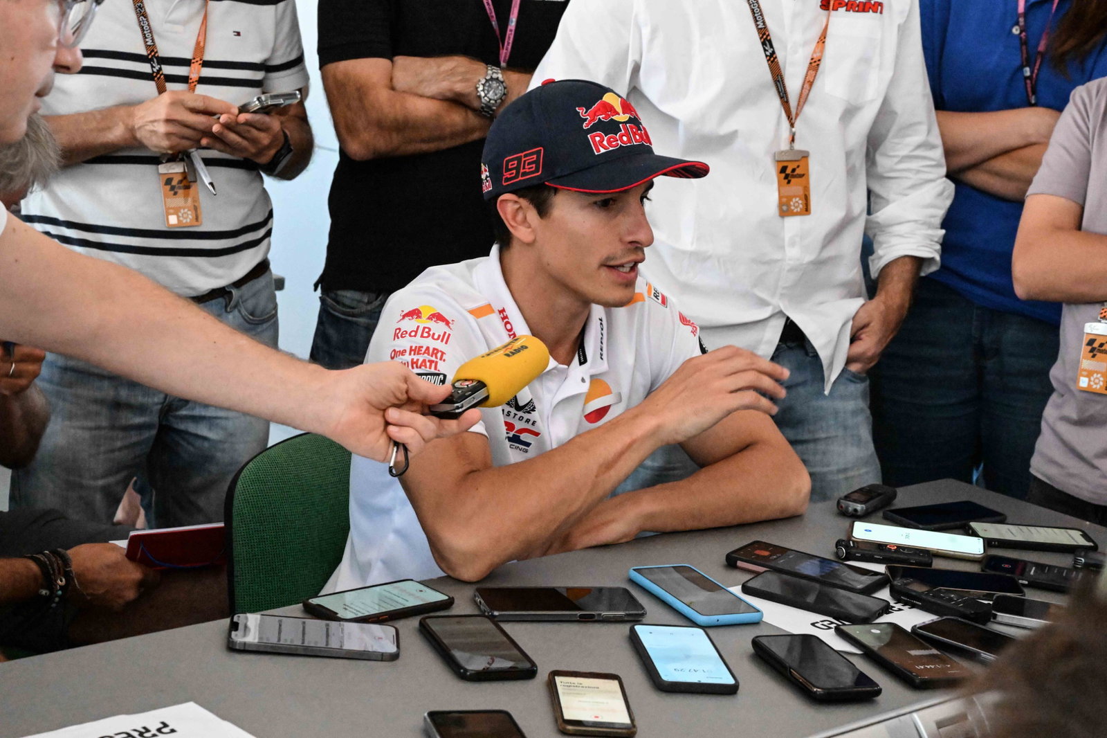 Marc Marquez Misano MotoGP test, 11 September