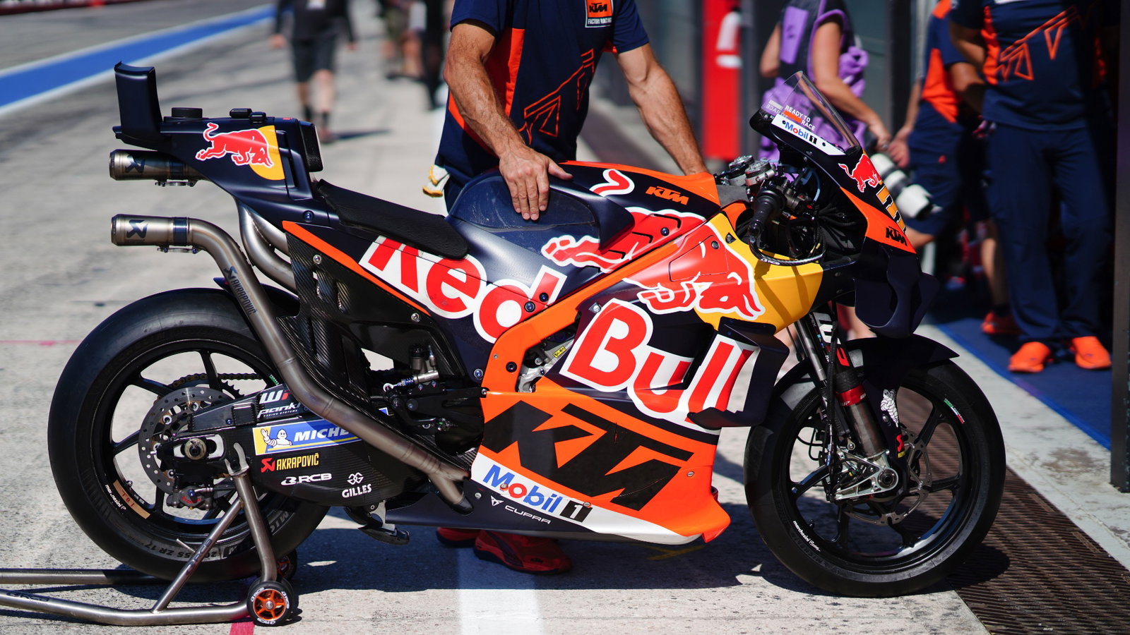 KTM, Misano MotoGP test, 11 September