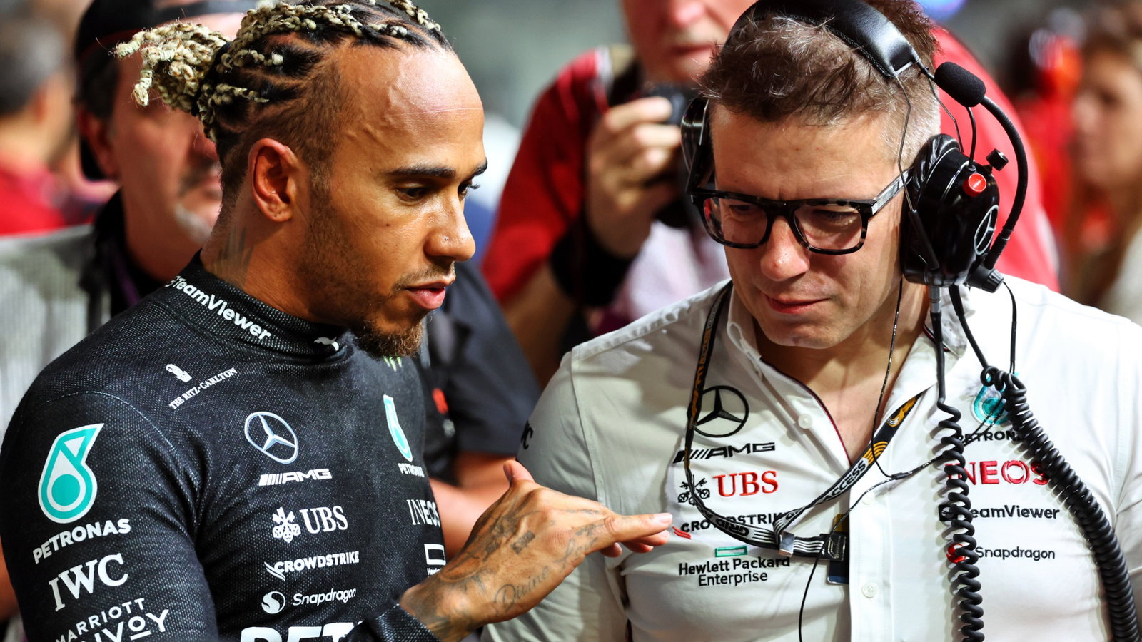 Lewis Hamilton shares a special bond with his race engineer 'Bono' 