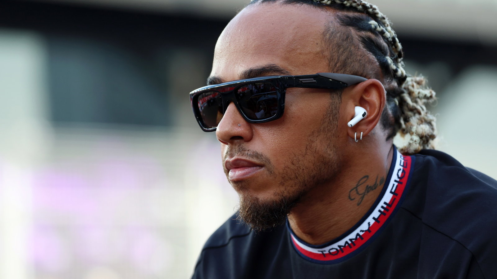 Lewis Hamilton (GBR) Mercedes AMG F1 on the drivers' parade. Formula 1 World Championship, Rd 16, Singapore Grand Prix,