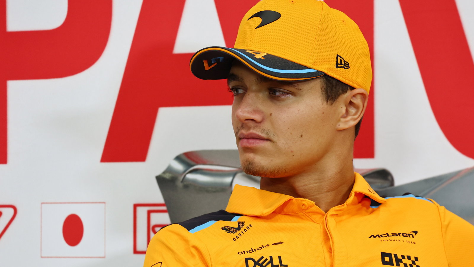 Lando Norris (GBR) McLaren in the FIA Press Conference. Formula 1 World Championship, Rd 17, Japanese Grand Prix, Suzuka,