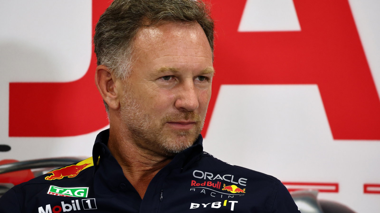 Christian Horner (GBR) Red Bull Racing Team Principal in the FIA Press Conference. Formula 1 World Championship, Rd 17,