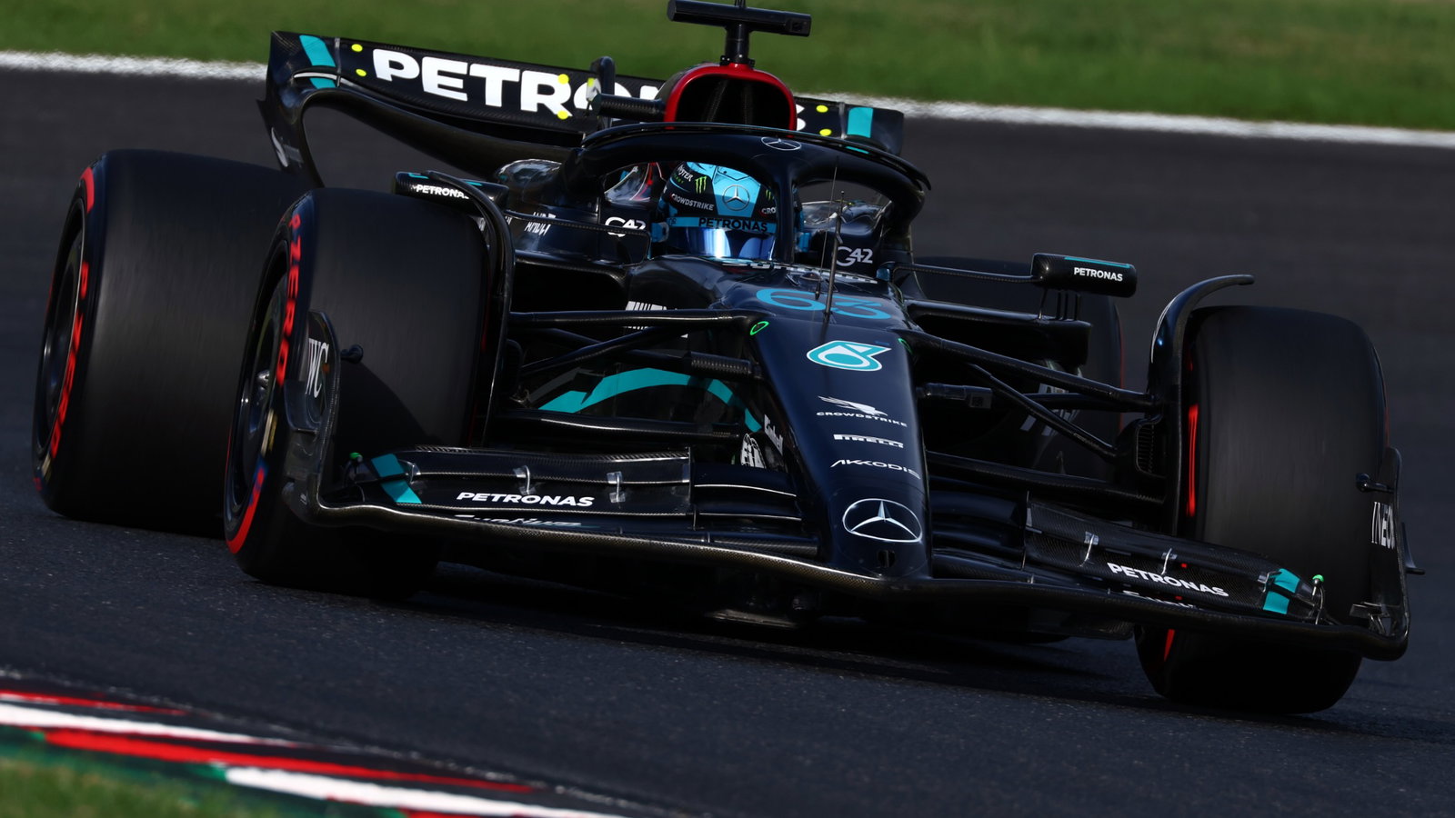 George Russell (GBR) Mercedes AMG F1 W14. Formula 1 World Championship, Rd 17, Japanese Grand Prix, Suzuka, Japan,