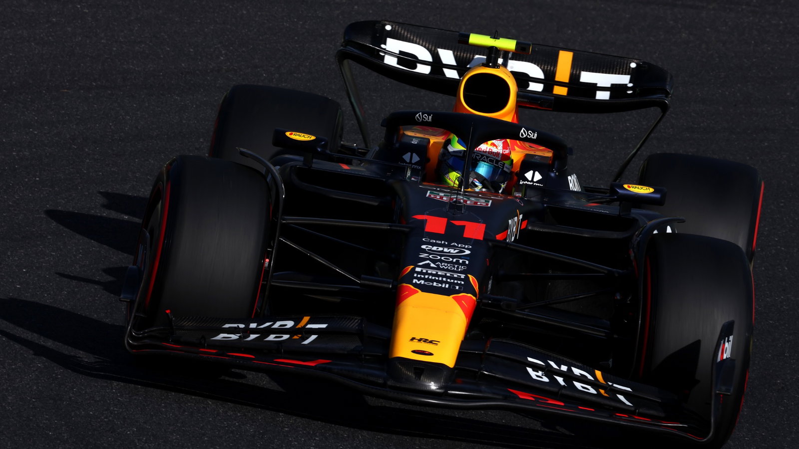 Sergio Perez (MEX) Red Bull Racing RB19. Formula 1 World Championship, Rd 17, Japanese Grand Prix, Suzuka, Japan,