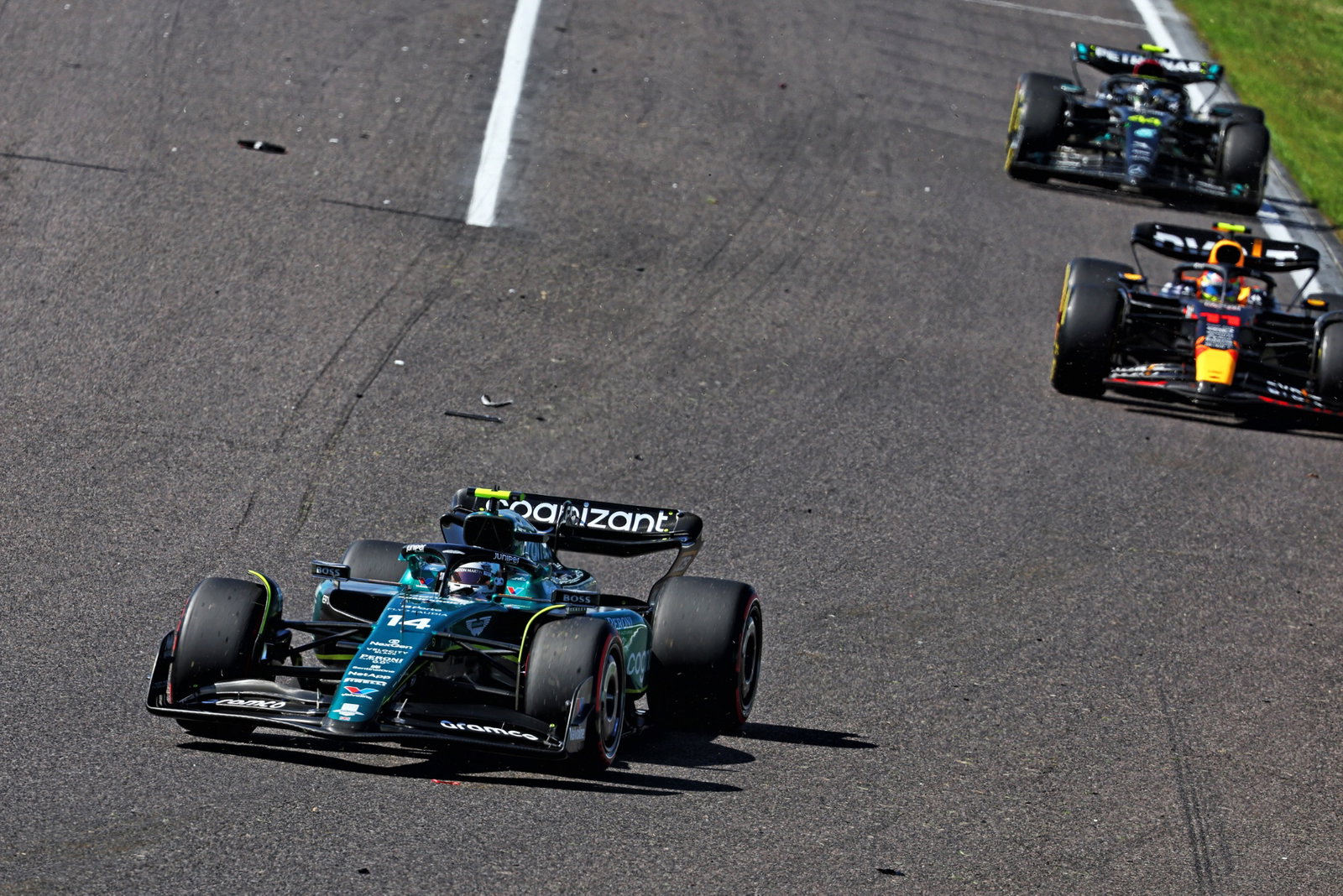 Fernando Alonso (ESP) Aston Martin F1 Team AMR23. Formula 1 World Championship, Rd 17, Japanese Grand Prix, Suzuka, Japan,