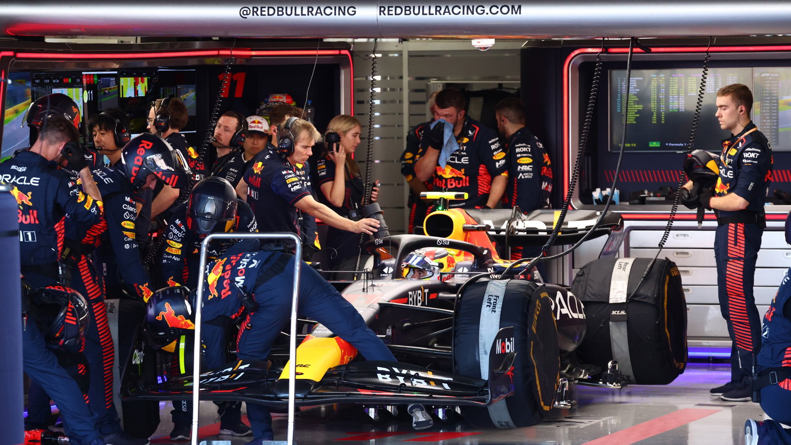 Sergio Perez (MEX) Red Bull Racing RB1