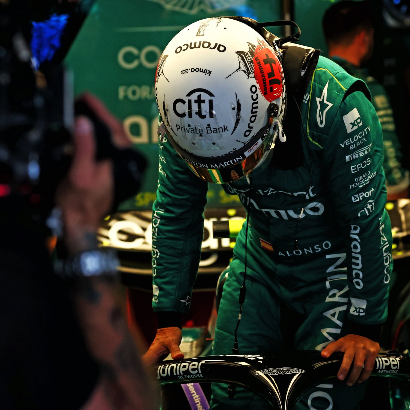 Fernando Alonso (ESP) Aston Martin F1 Team AMR23. Formula 1 World Championship, Rd 17, Japanese Grand Prix, Suzuka, Japan,