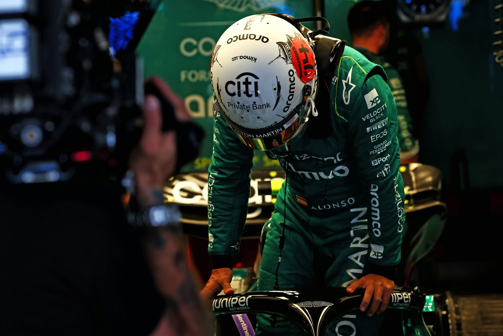 Fernando Alonso (ESP) Aston Martin F1 Team AMR23. Formula 1 World Championship, Rd 17, Japanese Grand Prix, Suzuka, Japan,