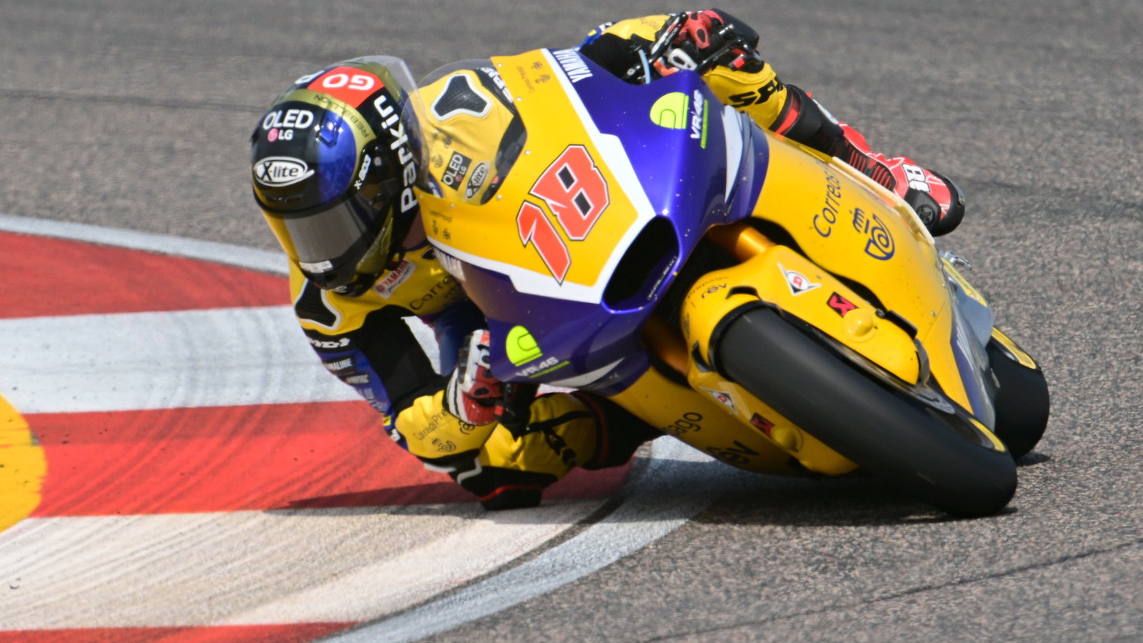 Manuel Gonzalez, Moto2 race, Indian MotoGP, 24 September