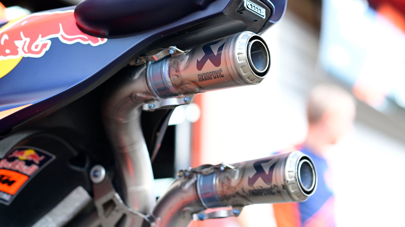 Red Bull KTM exhaust, Japanese MotoGP 29 September