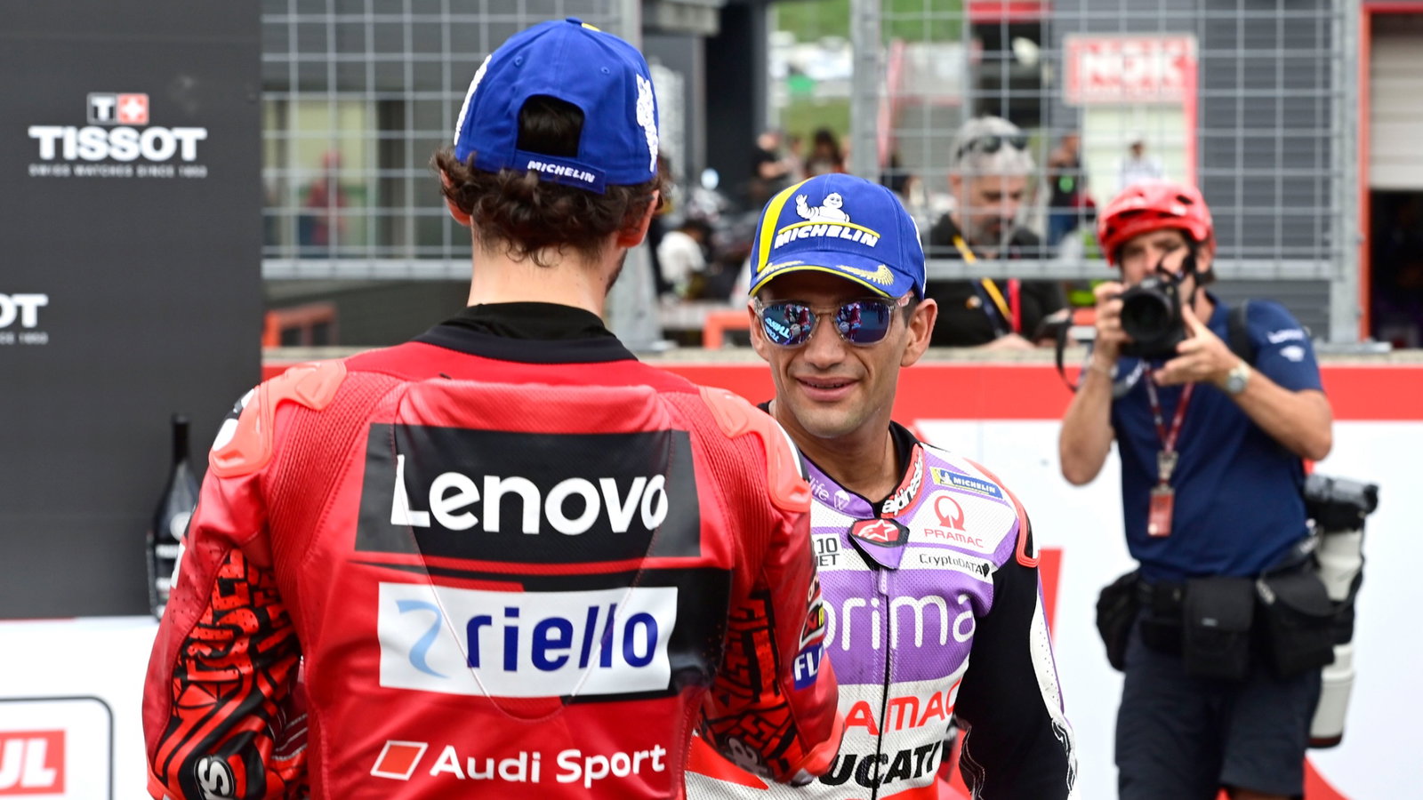 Francesco Bagnaia, Jorge Martin, Tissot Sprint race, Japanese MotoGP 30 September
