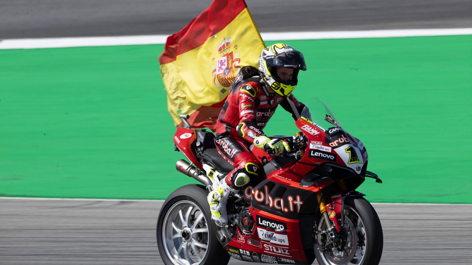 Alvaro Bautista, Superpole race, Portuguese WorldSBK, 1 October