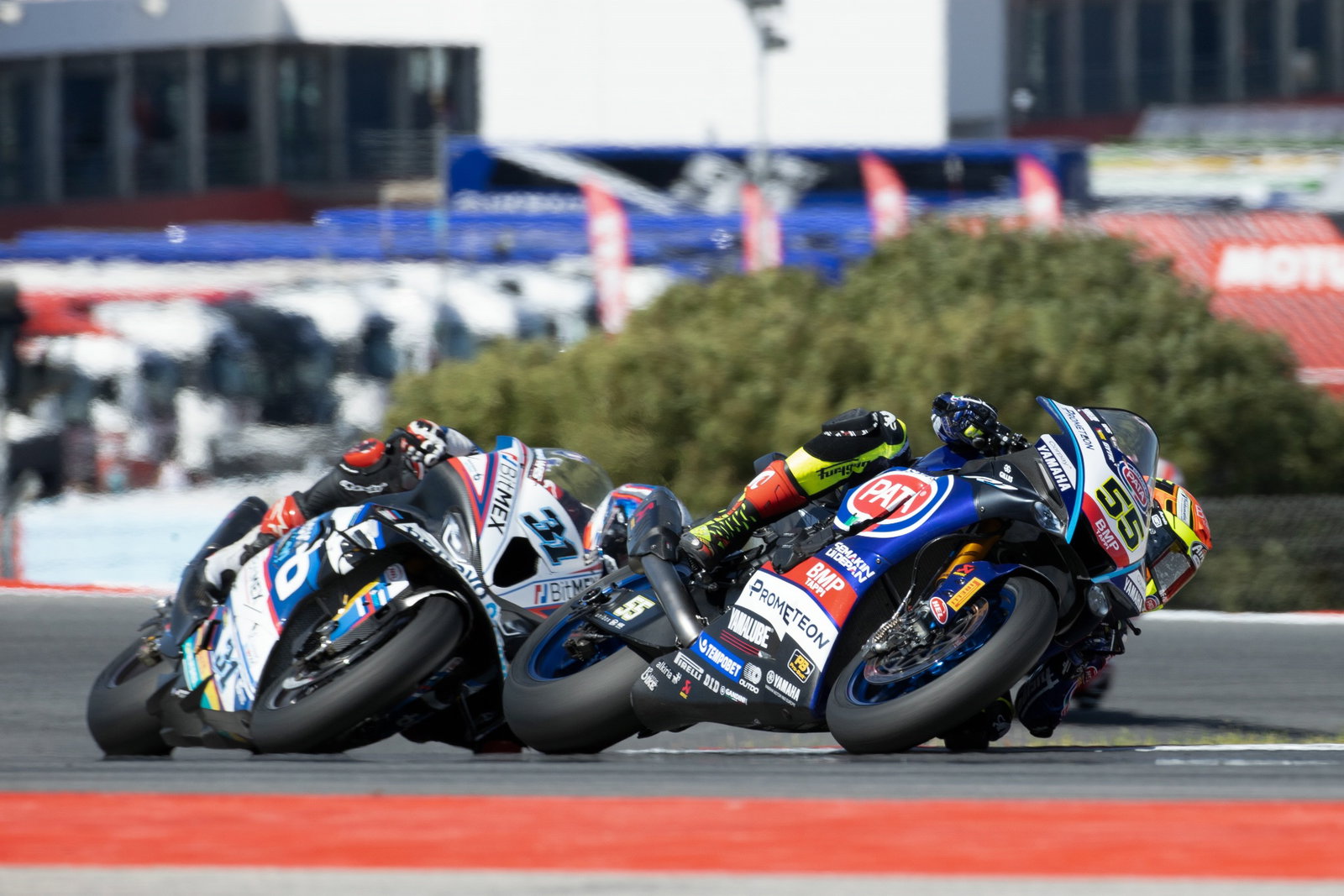 Andrea Locatelli, Garrett Gerloff, WSBK Race2, Portuguese WorldSBK, 1 October