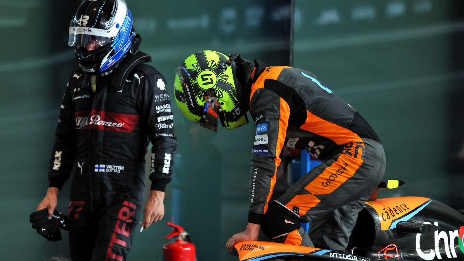 Lando Norris (GBR) McLaren MCL60 i