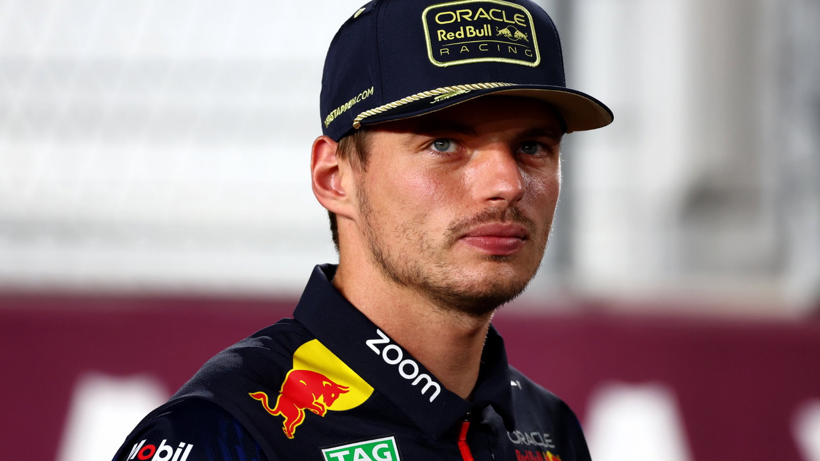 Max Verstappen (NLD) Red Bull Racing on the drivers' parade. Formula 1 World Championship, Rd 18, Qatar Grand Prix, Doha,
