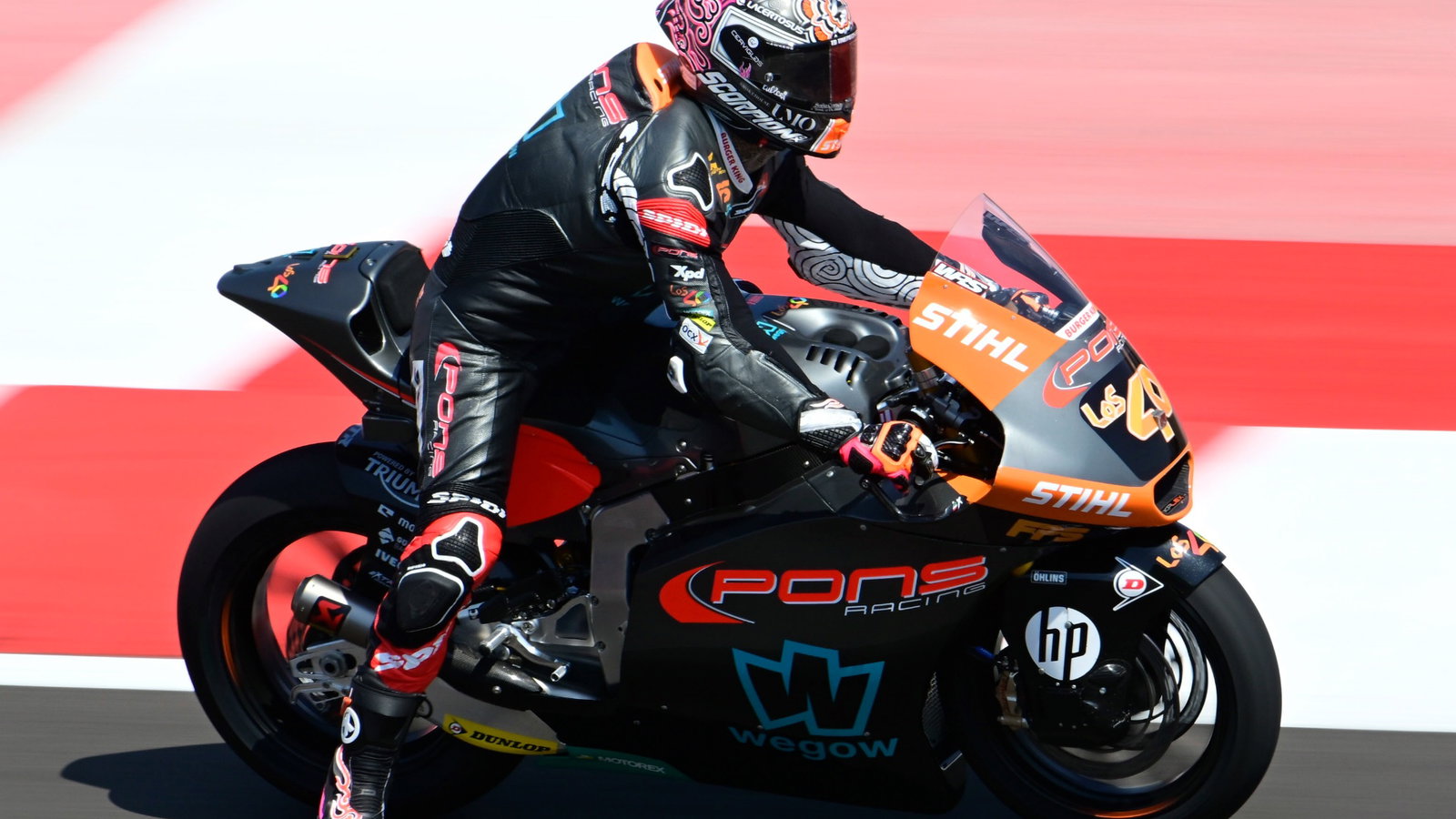 Aron Canet, Moto2, Indonesian MotoGP, 13 October