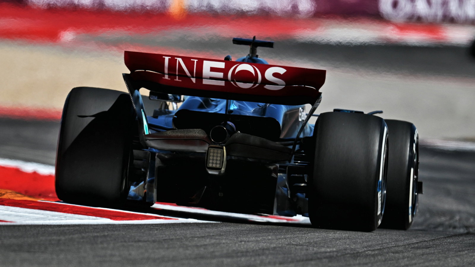 George Russell (GBR) Mercedes AMG F1 W14. Formula 1 World Championship, Rd 19, United States Grand Prix, Austin, Texas,