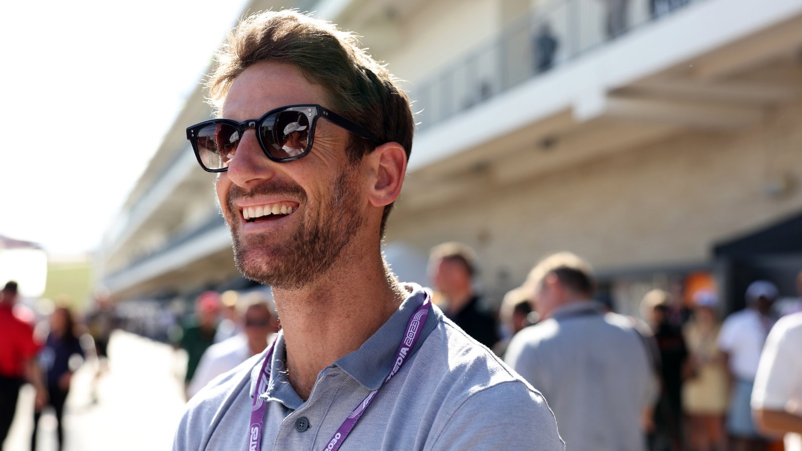 Romain Grosjean (FRA). Formula 1 World Championship, Rd 19, United States Grand Prix, Austin, Texas, USA, Sprint Day. -