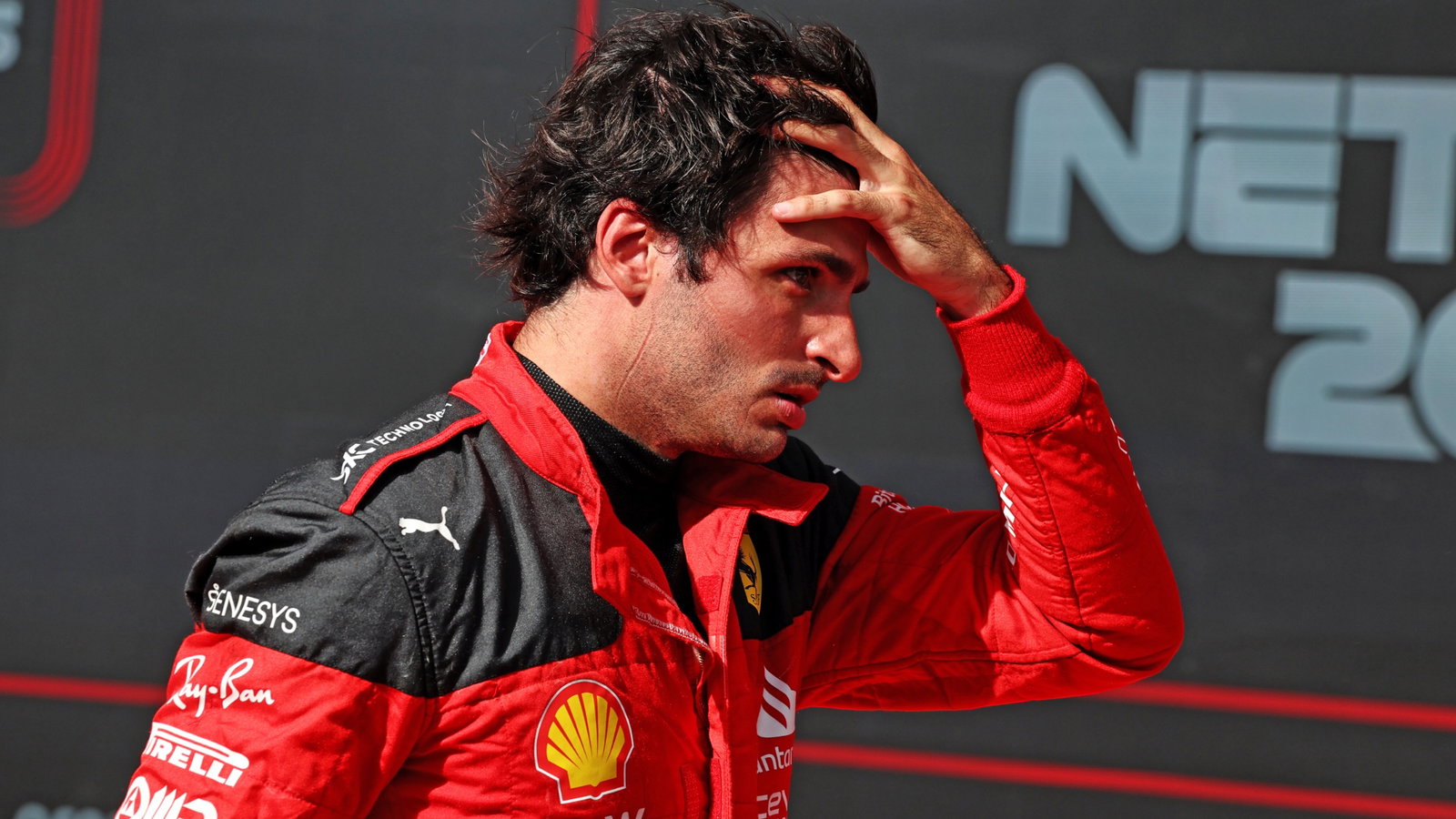 Carlos Sainz Jr (ESP) Ferrari in parc ferme. Formula 1 World Championship, Rd 19, United States Grand Prix, Austin, Texas,