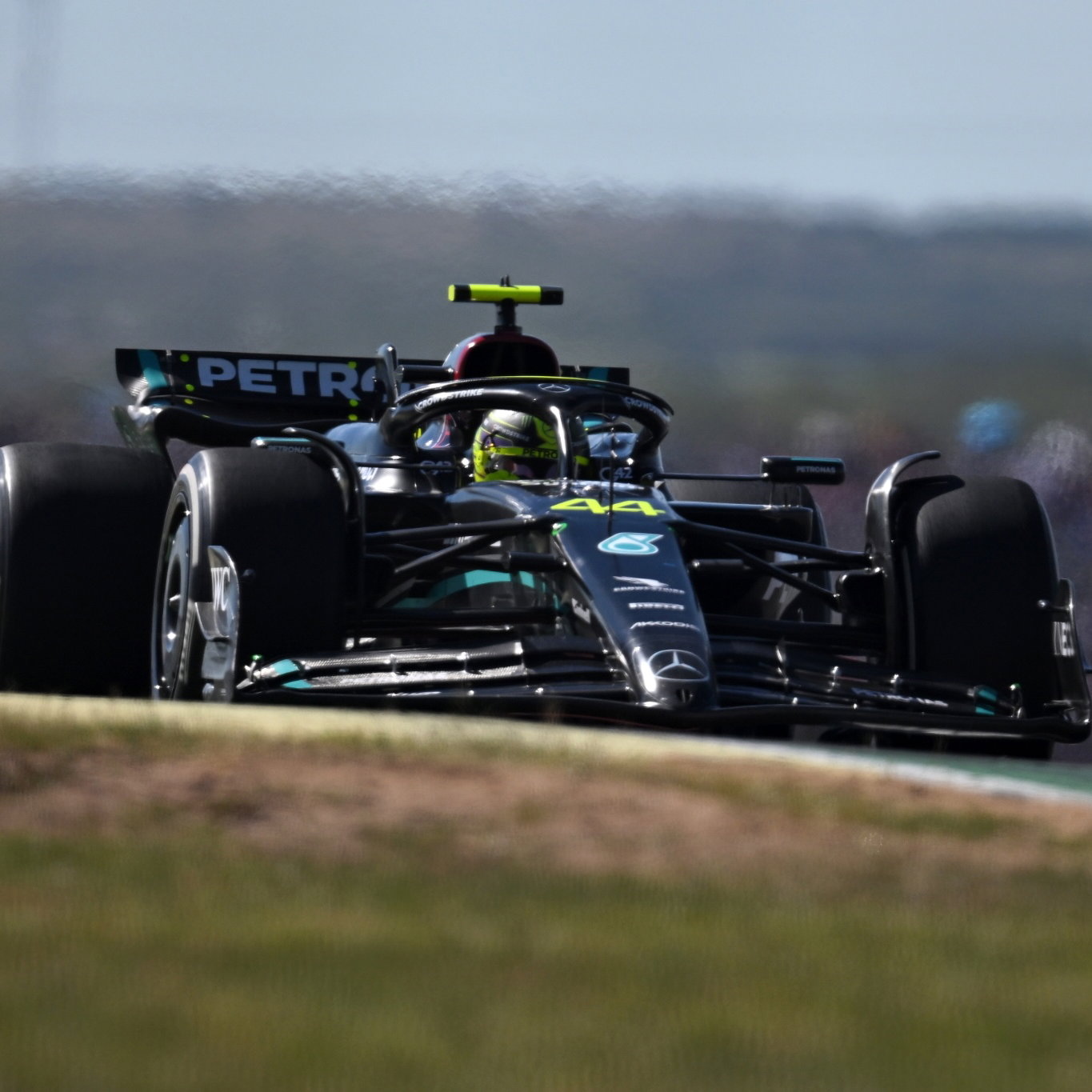 Lewis Hamilton (GBR) Mercedes AMG F1 W14. Formula 1 World Championship, Rd 19, United States Grand Prix, Austin, Texas,