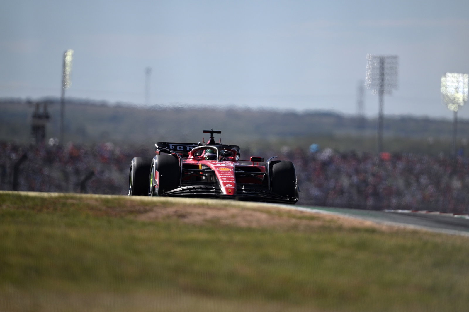 Charles Leclerc (MON ) Ferrari SF-23.Kejuaraan Dunia Formula 1, Rd 19, Grand Prix Amerika Serikat, Austin, Texas, AS,