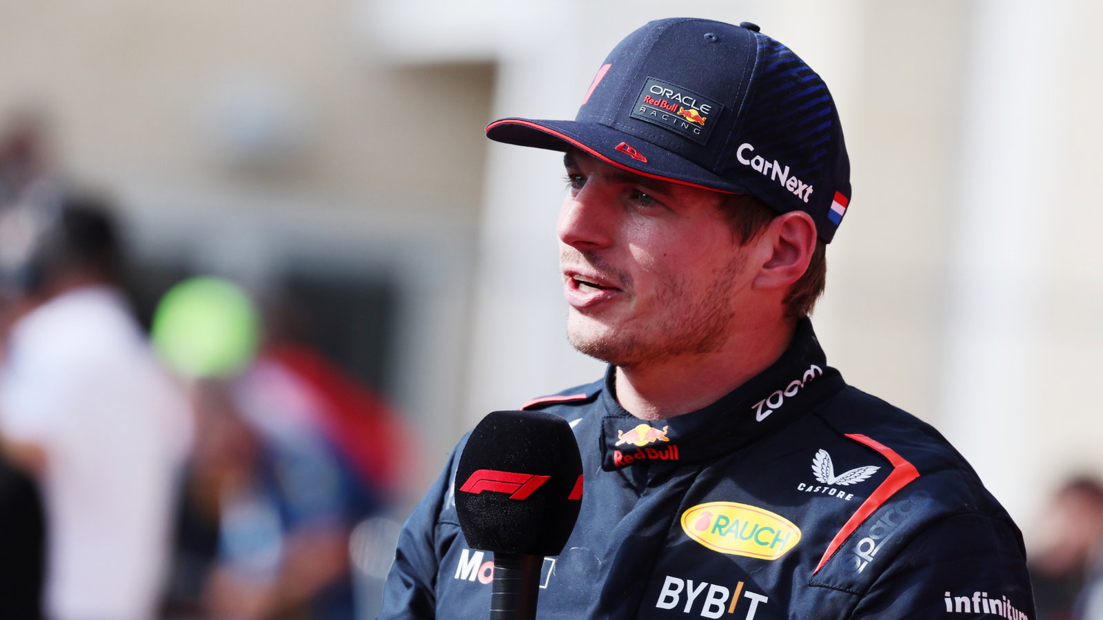 Max Verstappen (NLD) Red Bull Racing in parc ferme. Formula 1 World Championship, Rd 19, United States Grand Prix, Austin,