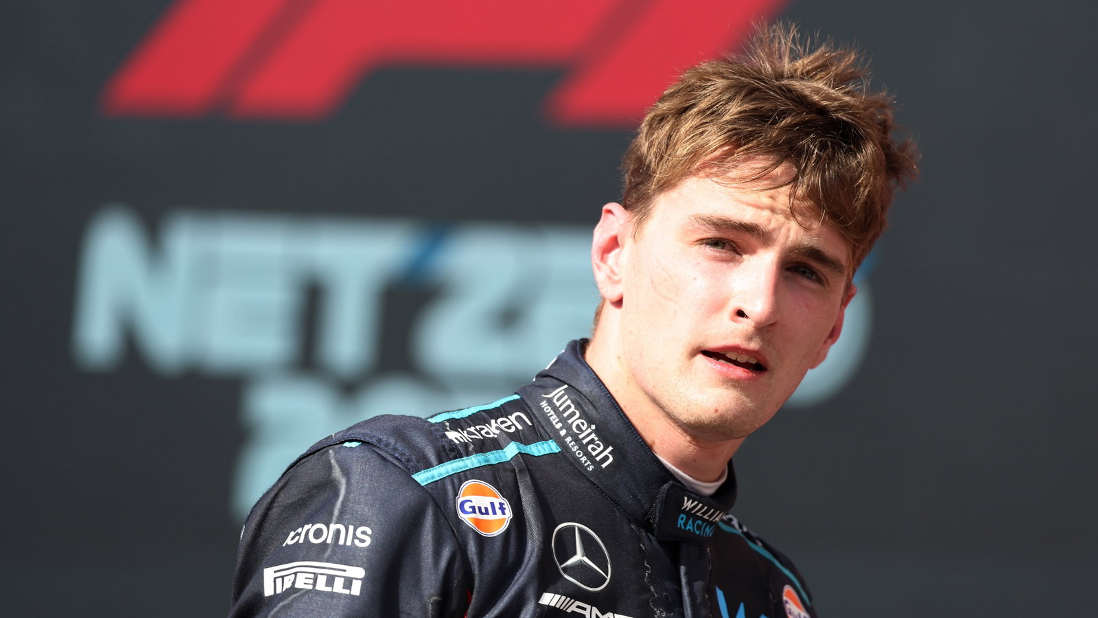 Logan Sargeant (USA) Williams Racing in parc ferme. Formula 1 World Championship, Rd 19, United States Grand Prix, Austin,