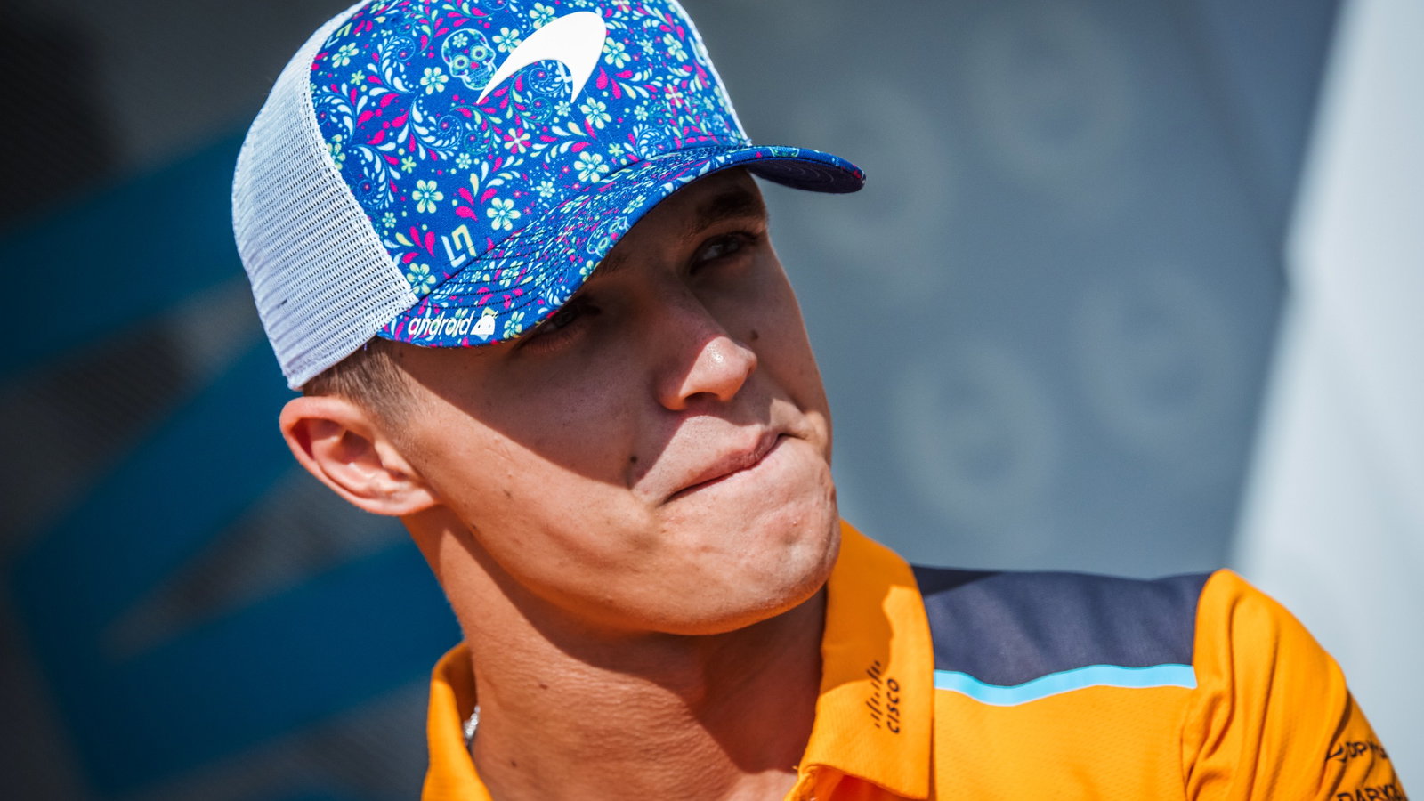 Lando Norris (GBR) McLaren. Formula 1 World Championship, Rd 20, Mexican Grand Prix, Mexico City, Mexico, Preparation