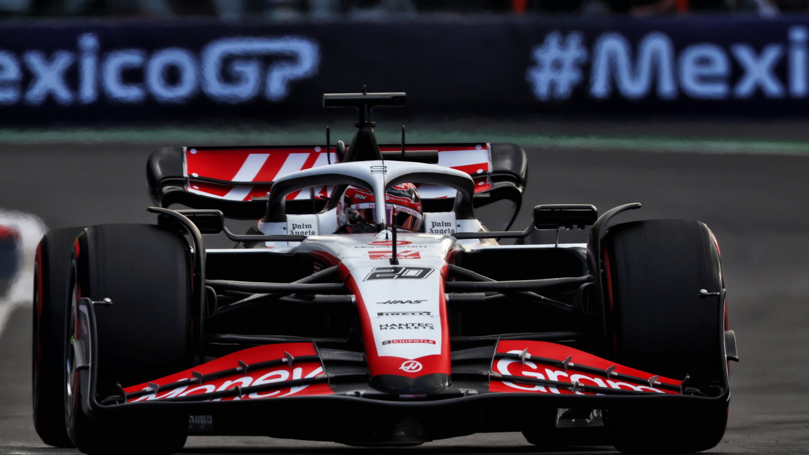Kevin Magnussen (DEN) Haas VF-23. Formula 1 World Championship, Rd 20, Mexican Grand Prix, Mexico City, Mexico, Practice