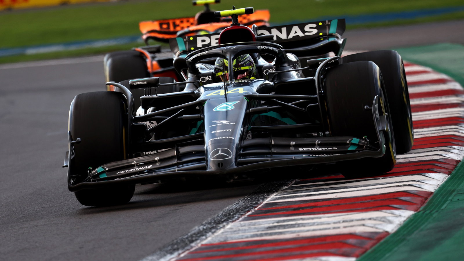 Lewis Hamilton (GBR) Mercedes AMG F1 W14. Formula 1 World Championship, Rd 20, Mexican Grand Prix, Mexico City, Mexico,