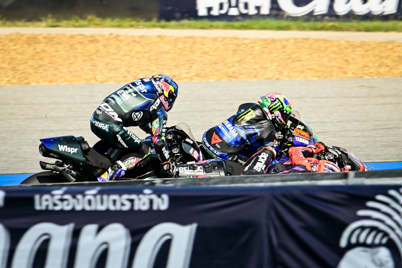 Franco Morbidelli, Miguel Oliveira, Maverick Vinales, Tissot Sprint race, Thailand MotoGP 28 October