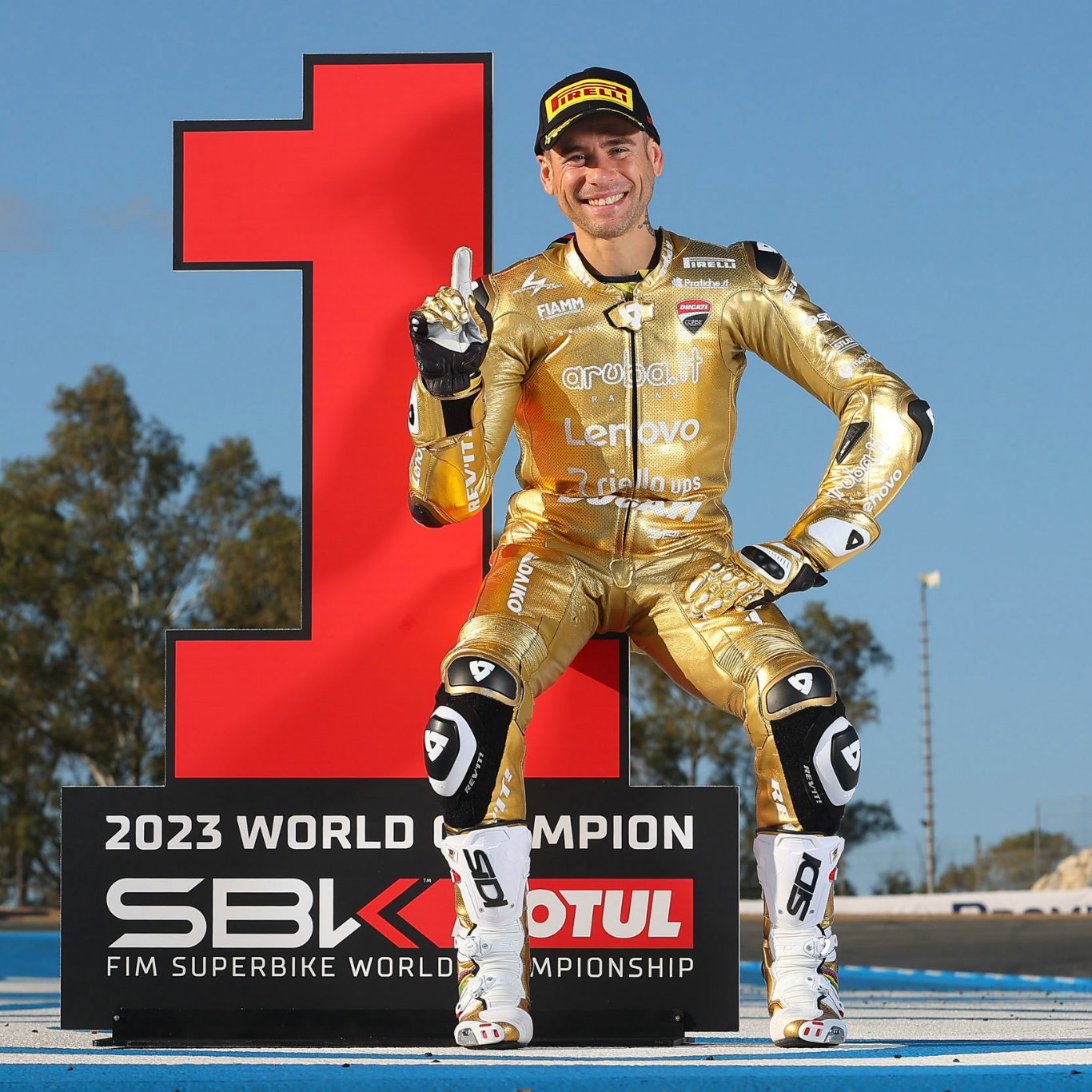 Alvaro Bautista, Jerez WorldSBK Ducati 2023