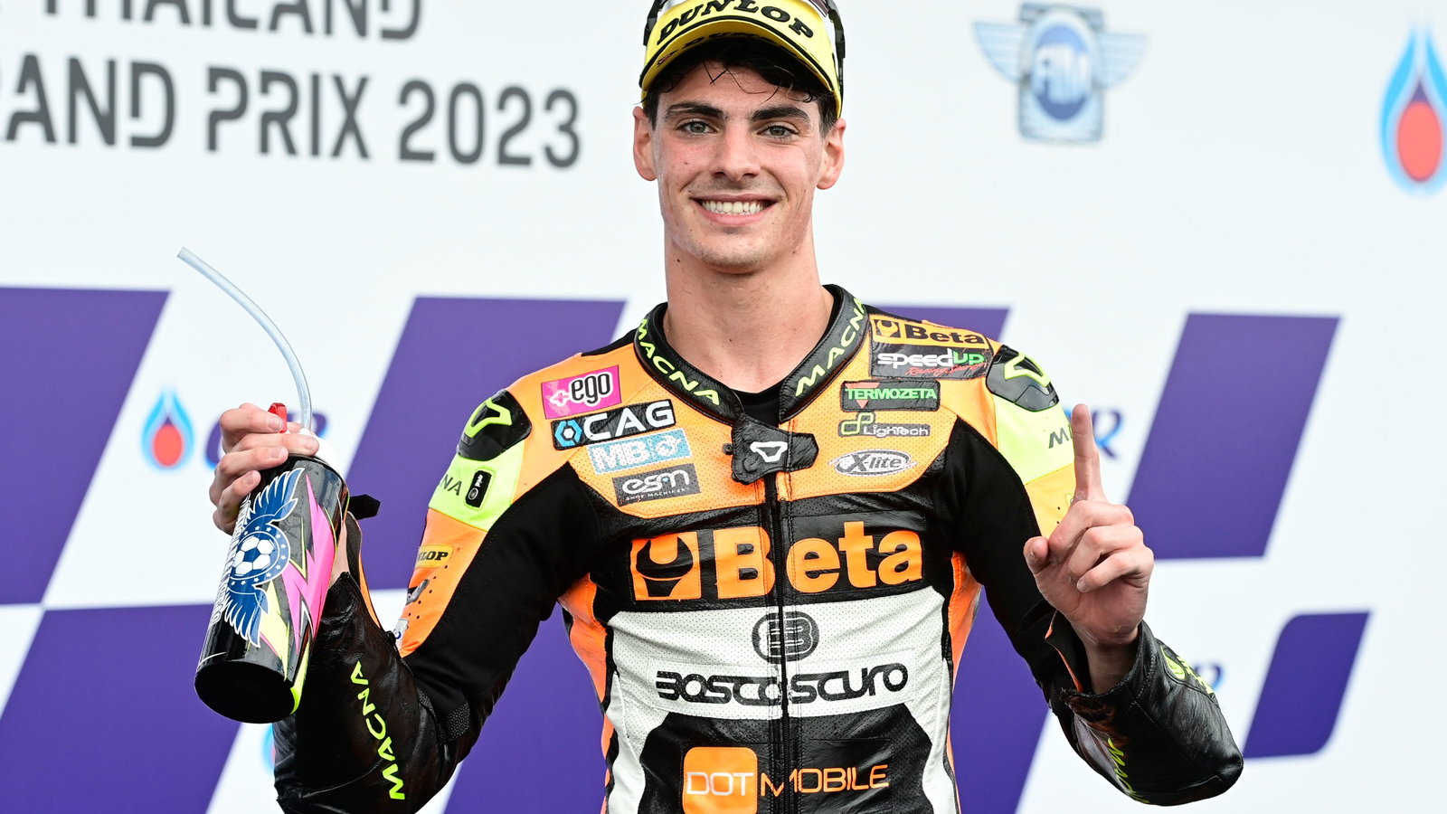 Fermin Aldeguer, Moto2 race, Thailand MotoGP 29 October