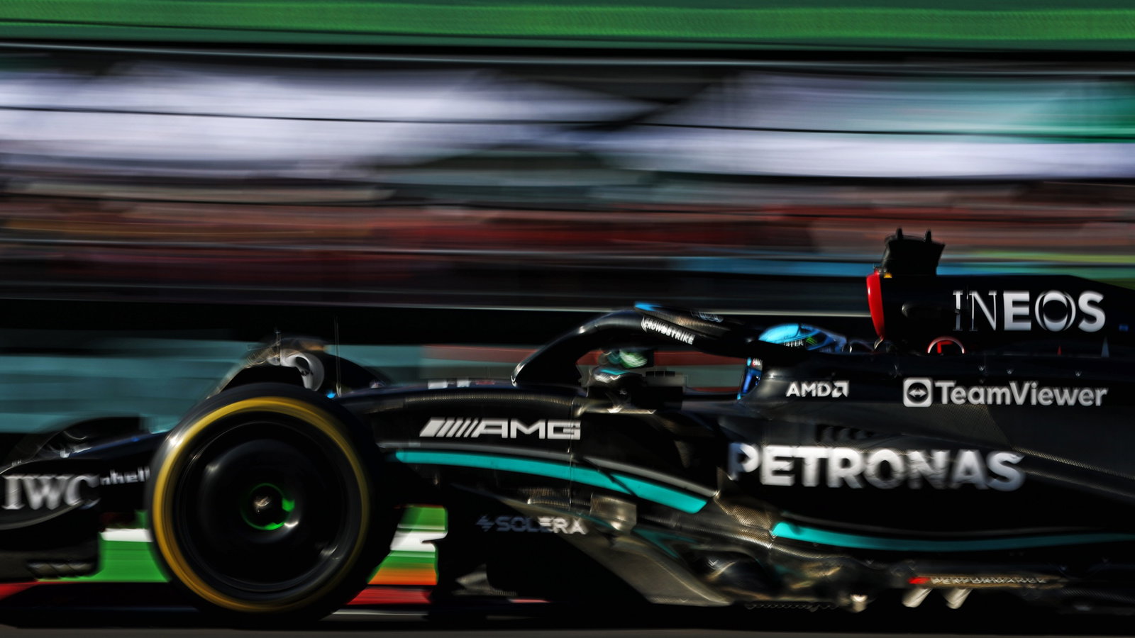 George Russell (GBR) Mercedes AMG F1 W14. Formula 1 World Championship, Rd 20, Mexican Grand Prix, Mexico City, Mexico,