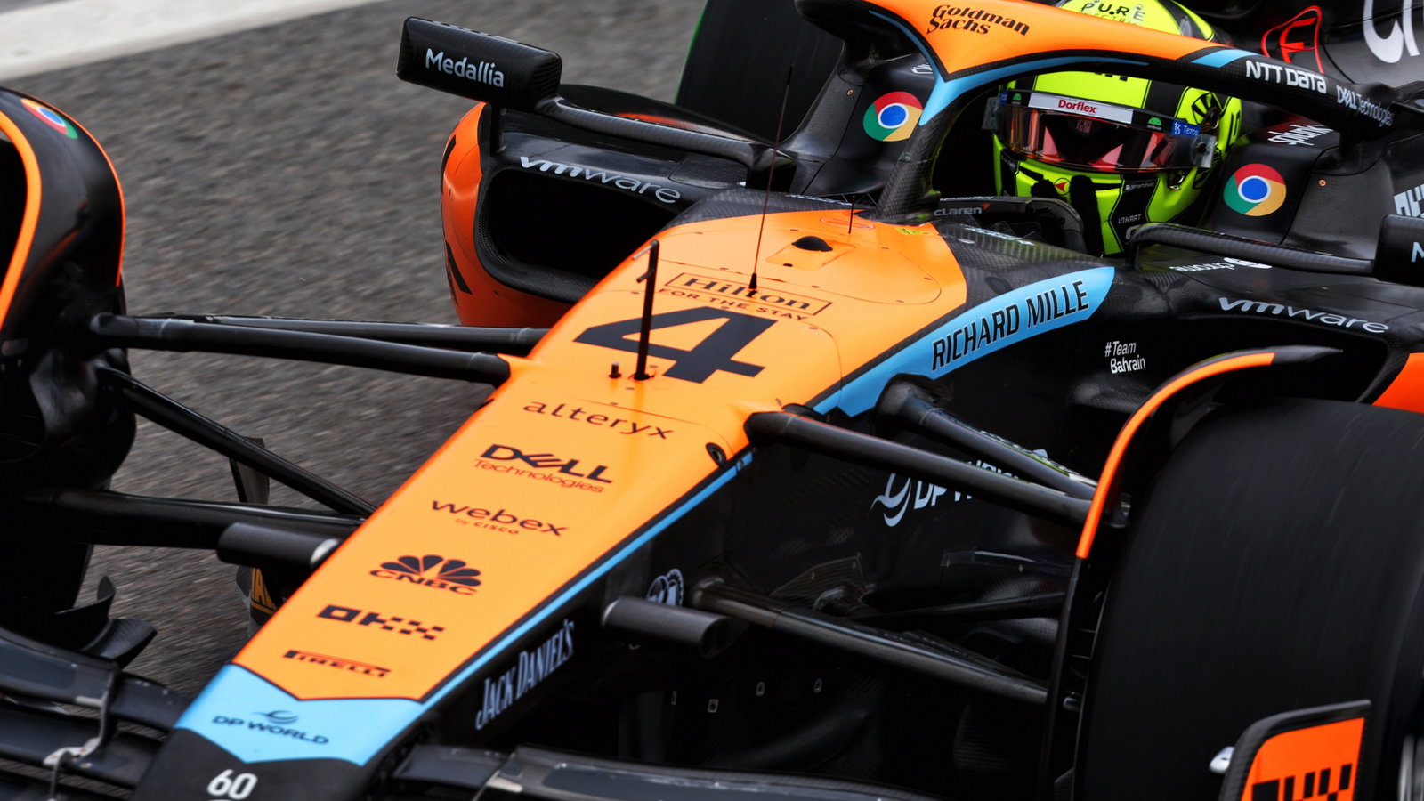Lando Norris (GBR) McLaren MCL60. Formula 1 World Championship, Rd 21, Brazilian Grand Prix, Sao Paulo, Brazil, Qualifying