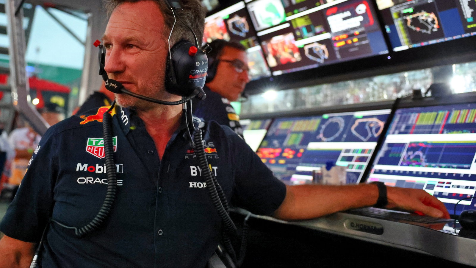 Christian Horner (GBR) Red Bull Racing Team Principal. Formula 1 World Championship, Rd 21, Brazilian Grand Prix, Sao