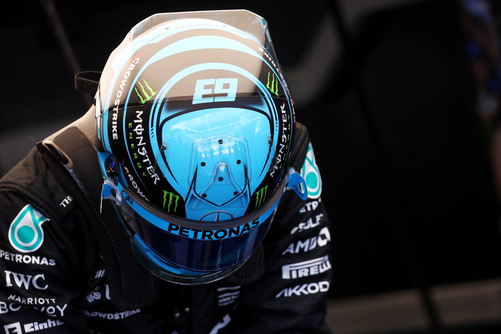 George Russell (GBR) Mercedes AMG F1. Formula 1 World Championship, Rd 21, Brazilian Grand Prix, Sao Paulo, Brazil, Sprint