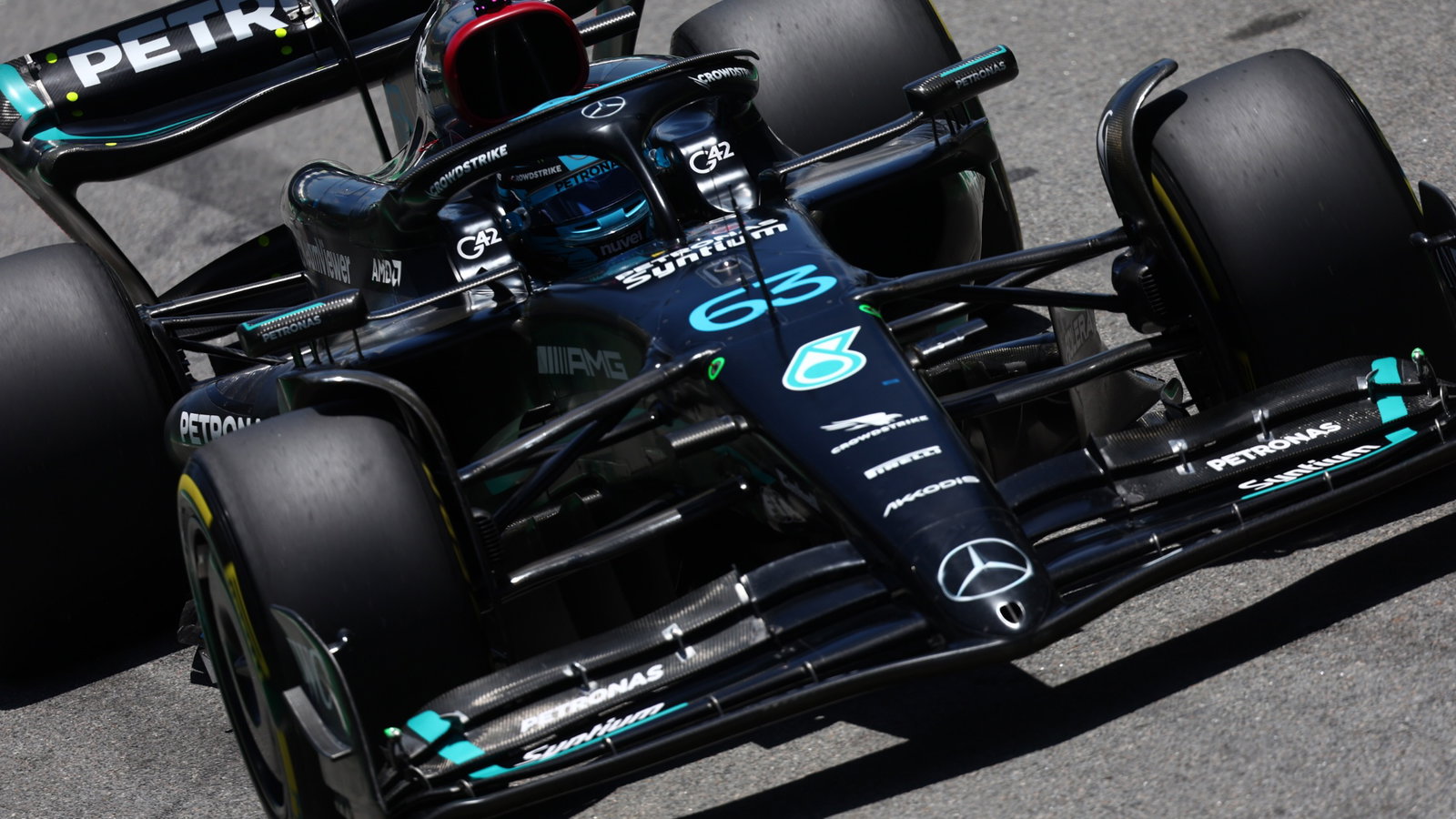 George Russell (GBR) Mercedes AMG F1 W14. Formula 1 World Championship, Rd 21, Brazilian Grand Prix, Sao Paulo, Brazil,