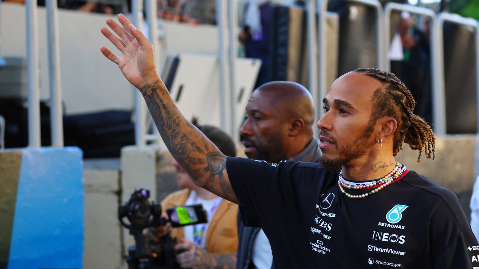 Lewis Hamilton (GBR) Mercedes AMG F1. Formula 1 World Championship, Rd 21, Brazilian Grand Prix, Sao Paulo, Brazil, Race