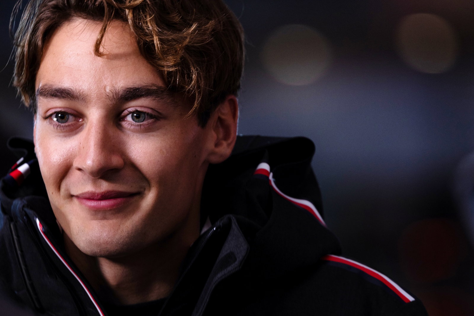 George Russell (GBR ) Mercedes AMG F1. Kejuaraan Dunia Formula 1, Rd 22, Grand Prix Las Vegas, Las Vegas, Nevada, AS,