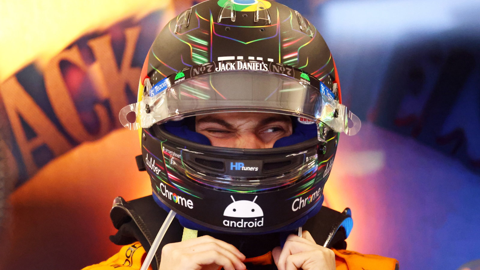 Oscar Piastri (AUS) McLaren. Formula 1 World Championship, Rd 22, Las Vegas Grand Prix, Las Vegas, Nevada, USA, Practice