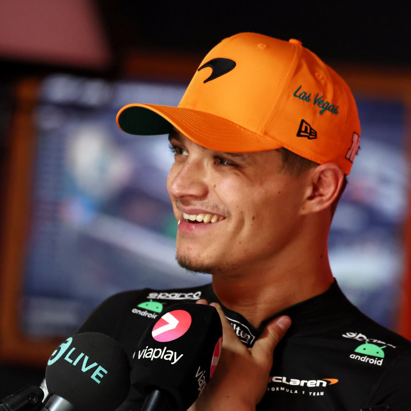 Lando Norris (GBR) McLaren. Formula 1 World Championship, Rd 22, Las Vegas Grand Prix, Las Vegas, Nevada, USA, Qualifying