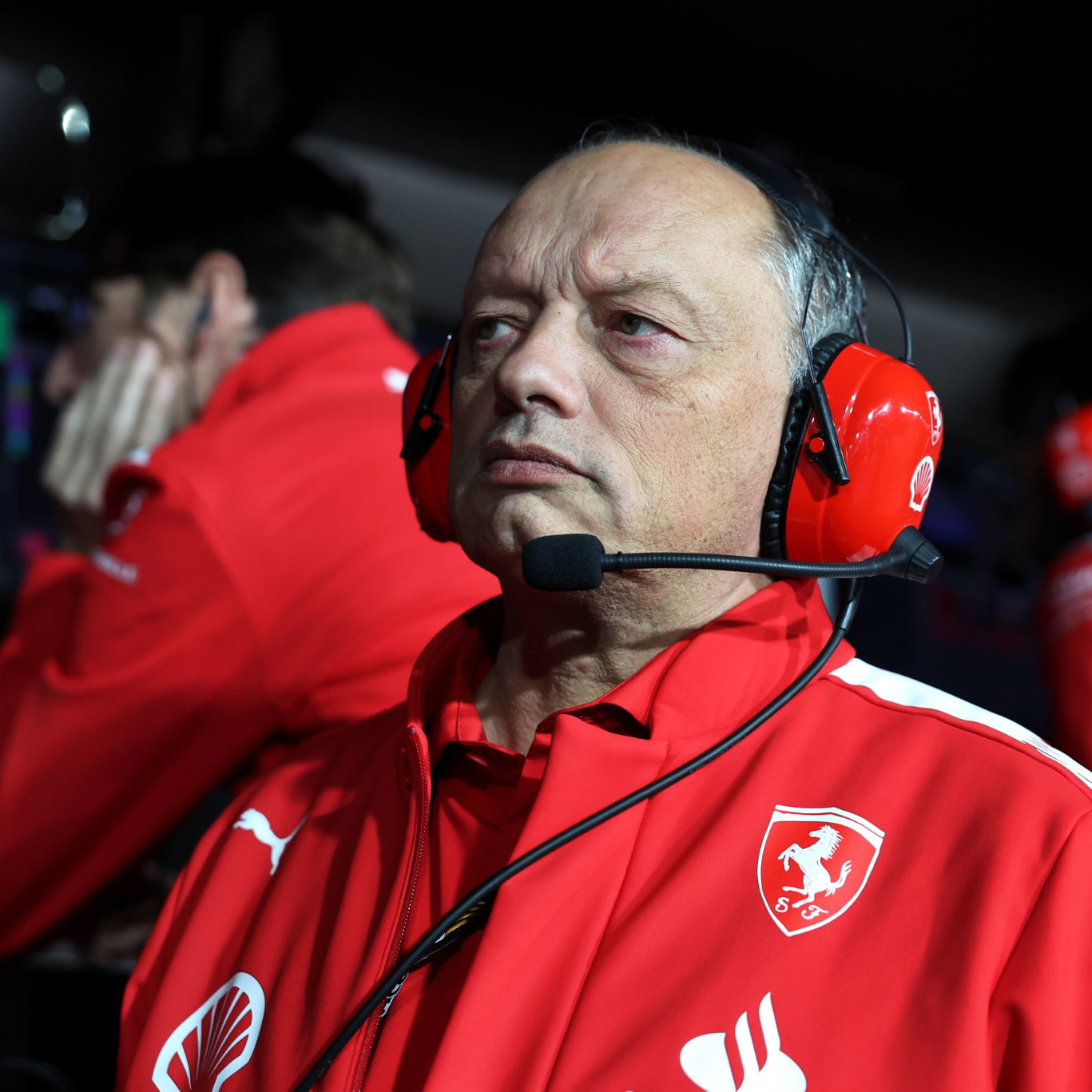 Frederic Vasseur (FRA) Ferrari Team Principal. Formula 1 World Championship, Rd 22, Las Vegas Grand Prix, Las Vegas,