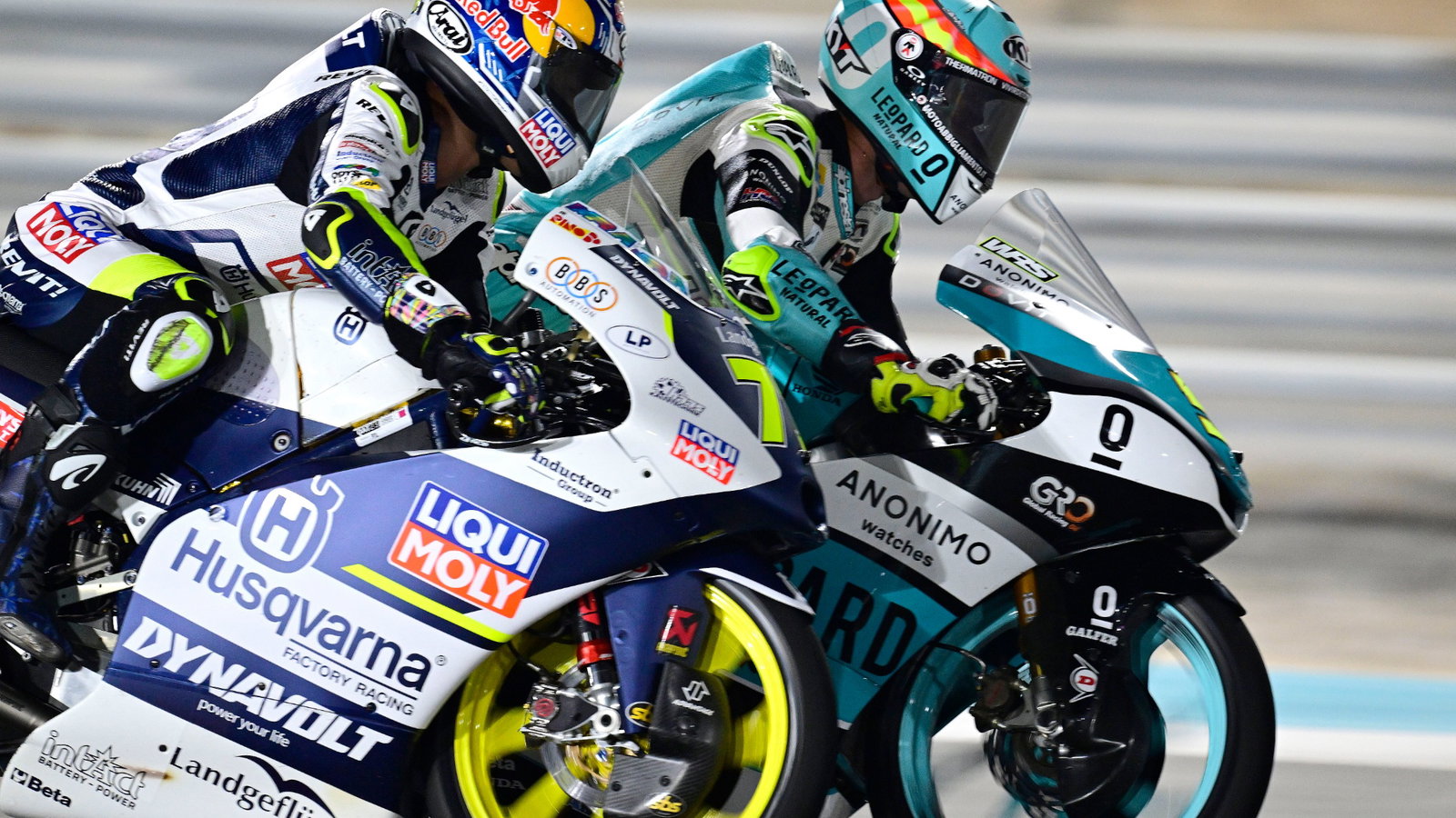 Ayumu Sasaki, Jaume Masia, Moto3 race, Qatar MotoGP, 19 November