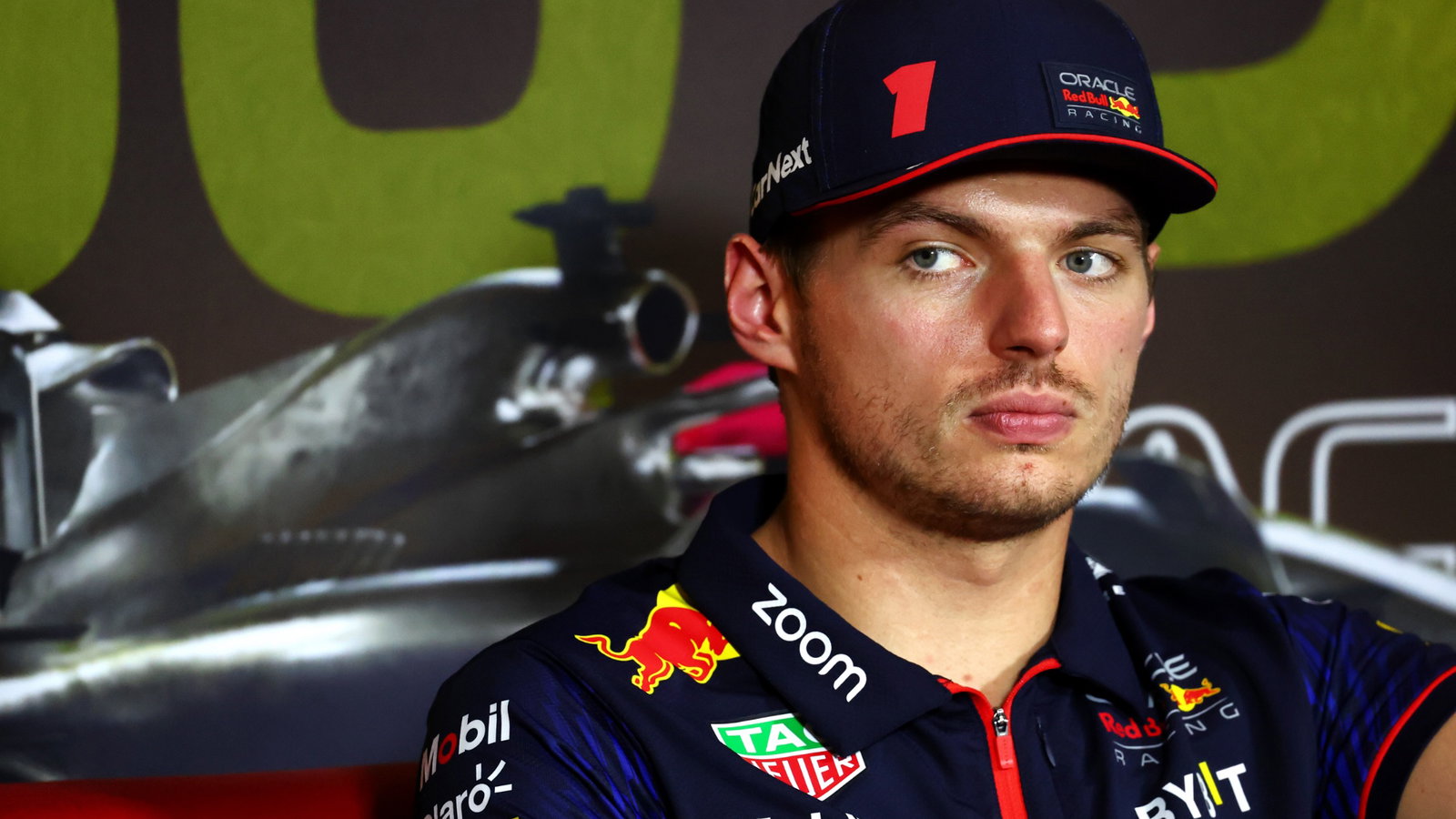 Max Verstappen (NLD) Red Bull Racing in the FIA Press Conference. Formula 1 World Championship, Rd 23, Abu Dhabi Grand