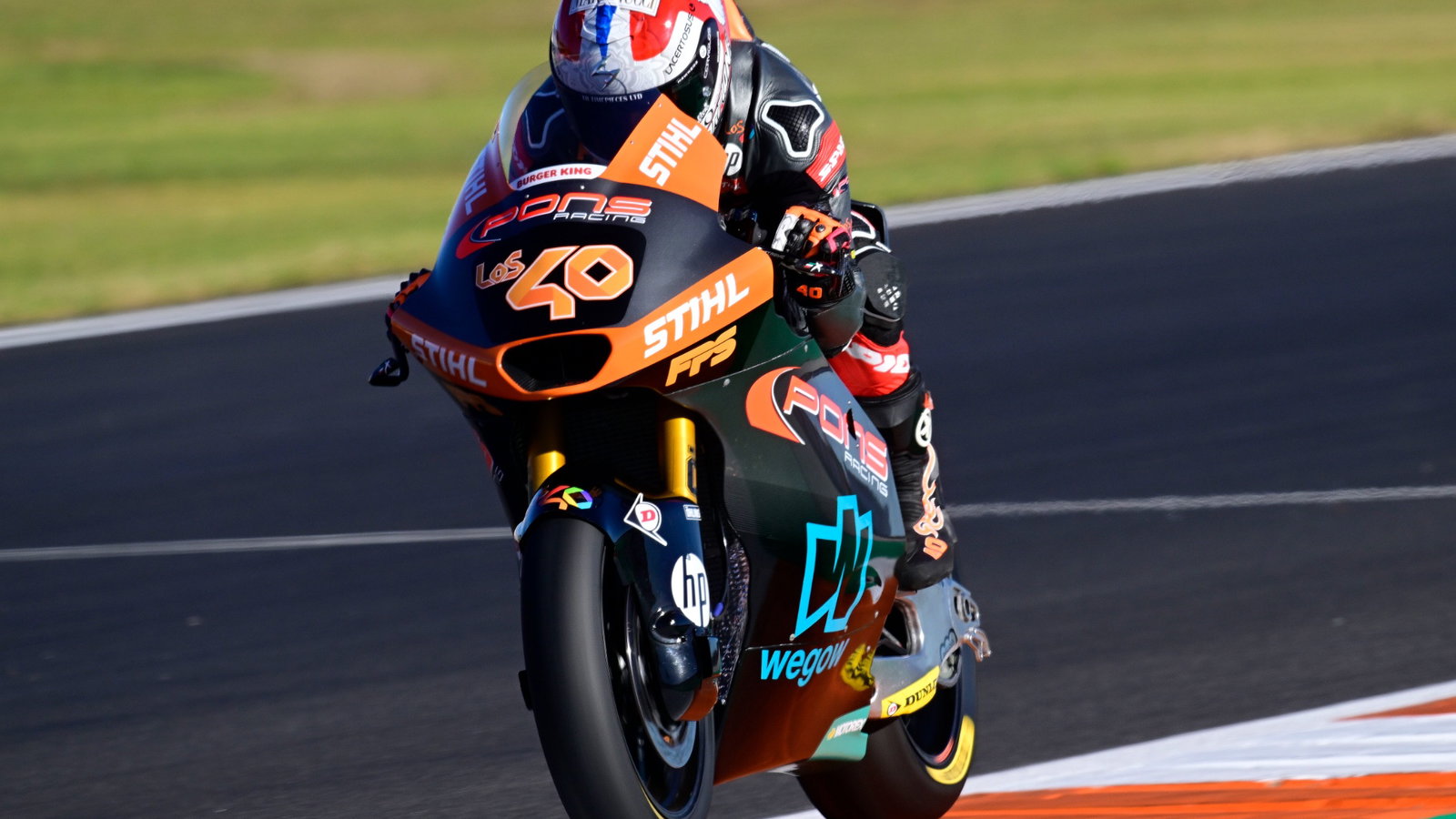 Aron Canet, Moto2, Valencia MotoGP, 24 November