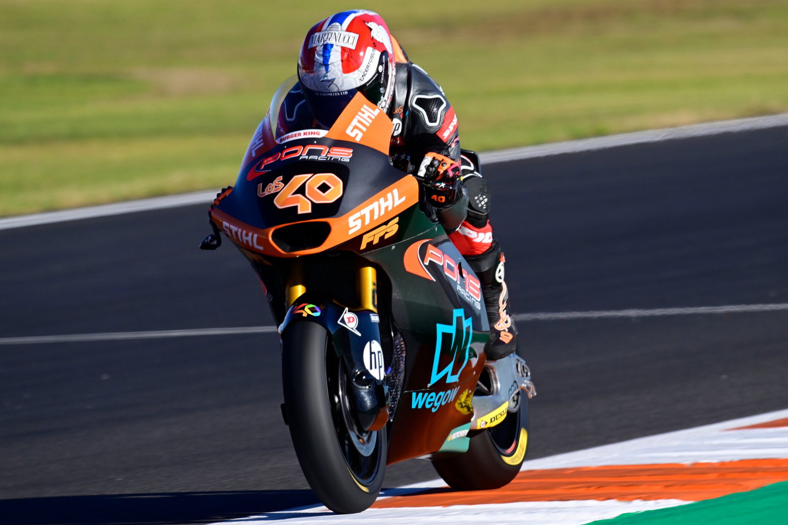 Aron Canet, Moto2, Valencia MotoGP, 24 November